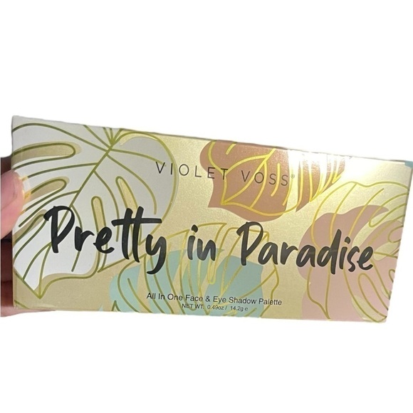 Violet Voss Cosmetics Pretty In Paradise Face & Shadow Palette Brand New In Box - Picture 7 of 12